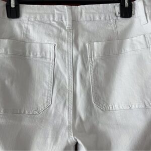 Judy Blue White Flare Jeans